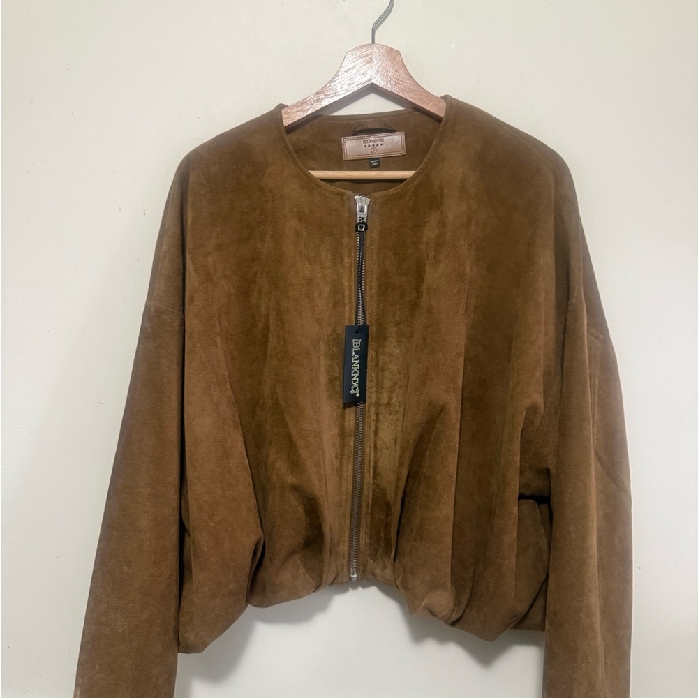 Nordstrom Women's Tan Teddy Jacket